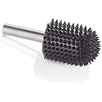 Kutzall Extreme balón nariz rebabas- 1-4&quot- eje (6-3 mm) - muy gruesa- revestimiento de carburo de tungsteno: 3-4&quot- (19 mm)